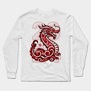 Chinese Lunar New Year Dragon Long Sleeve T-Shirt